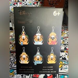 Loungefly Disney Mystery Bag Charm Keychain PLUTO  Backpack New Sealed 2025